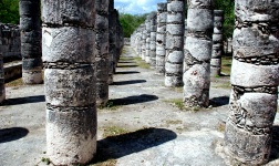 Chichen Itza - Courtyard of A Thousand Columns