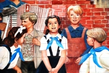 Old East Germany Ministry Mural