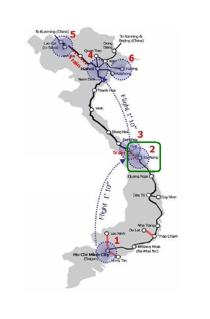 Vietnam 2014 Map
