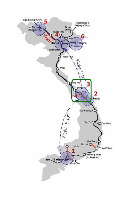 Vietnam 2014 Map
