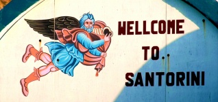 Santorini Scenes - Port Welcome