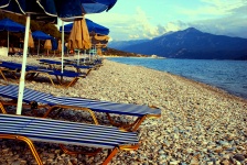 Samos Island - Mykali Beach (Turkey in Background)