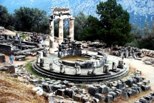 Ancient Delphi Scenes - Oracle