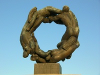 Vigeland Park - Wheel of Life Sculpture
