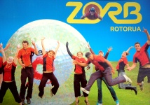 Rotorua - Zorb - Zig Zag Movie