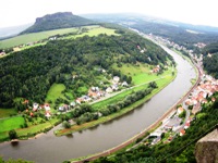 Elbe River Valley