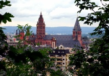 Mainz View from the Citadel