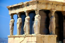 Athens - Erechtheion Porch of Caryatids