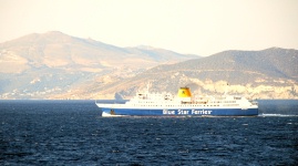 Rafina to Myknonos Ferry Scenes