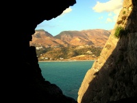 South Crete Scenes - Palikas Bay Tunnels