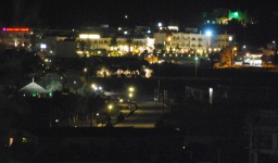 Crete - Plakias Town at Night