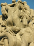Vigeland Park - Granite Monolith Sculpture