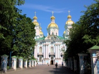 St. Petersburg Scenes - St. Nicholas' Cathedral (1762)