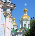 St. Petersburg Scenes - St. Nicholas' Cathedral (1762)