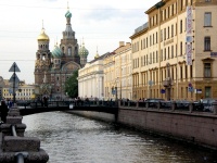 St. Petersburg Scenes - Kanal Griboedova and Church on Spilled Blood (1881)